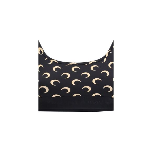 Marine Serre Women Moon Recycled Jersey Sports Bra - Picture 3 of 3